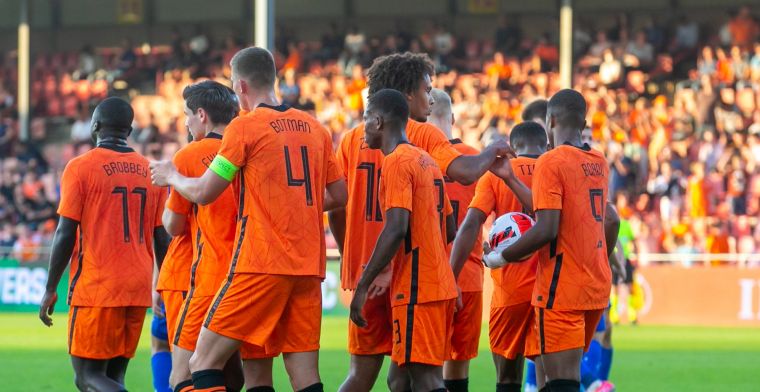 Van de Looi voert drie wijzigingen door bij Jong Oranje, Boadu opnieuw op de bank