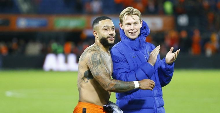 Memphis lacht tanden bloot: 'Zo heb ik het nog nooit meegemaakt!'