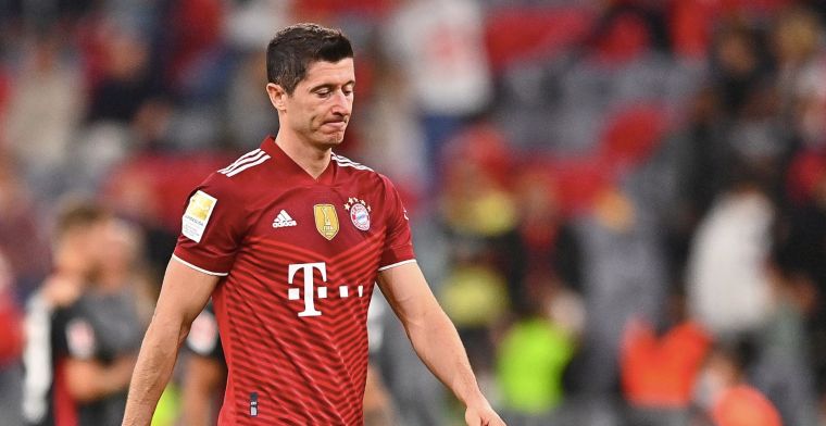 BILD: Lewandowski zit niet lekker in zijn vel, Poolse spits sluit vertrek niet uit
