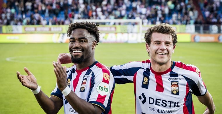 'Oranje blijft nog voor me over en daar zitten ze krap in de rechtsbuitens, toch?'