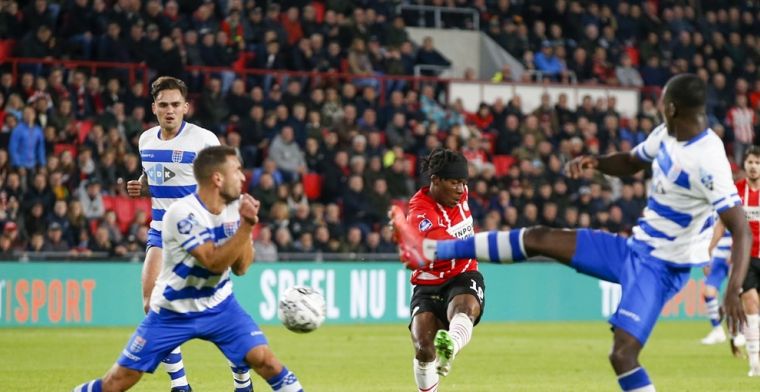 Hekkensluiter PEC leidt ruim tachtig minuten, maar verliest toch van 'lucky' PSV