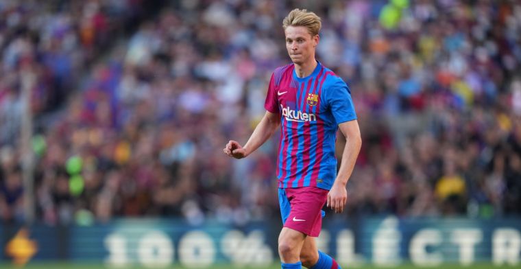 Frenkie de Jong loopt blessure op: middenvelder mist Rayo Vallecano-uit