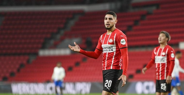 'PSV dreigt Romero wéér te moeten missen: spits valt uit met hamstringklachten'