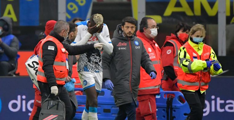 Napoli minimaal drie maanden zonder Nigeriaanse spits Victor Osimhen