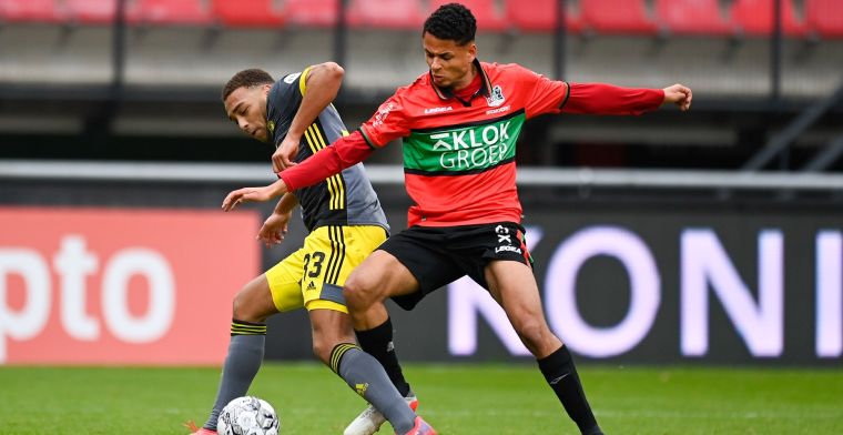 Tiental NEC kan niet verrassen tegen Feyenoord ondanks vroege voorsprong