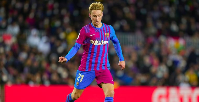 Late goal Frenkie de Jong bevrijdt kwakkelend Barcelona tegen Deportivo Alavés