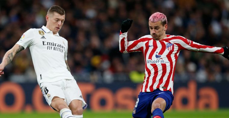 Real Madrid sleept in de slotfase een punt uit het vuur tegen stadgenoot Atlético 